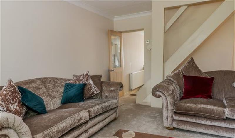 The living area at 10 High Street, Swainby