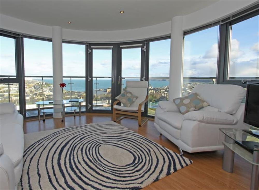 Living area at 10 Horizons in , Newquay