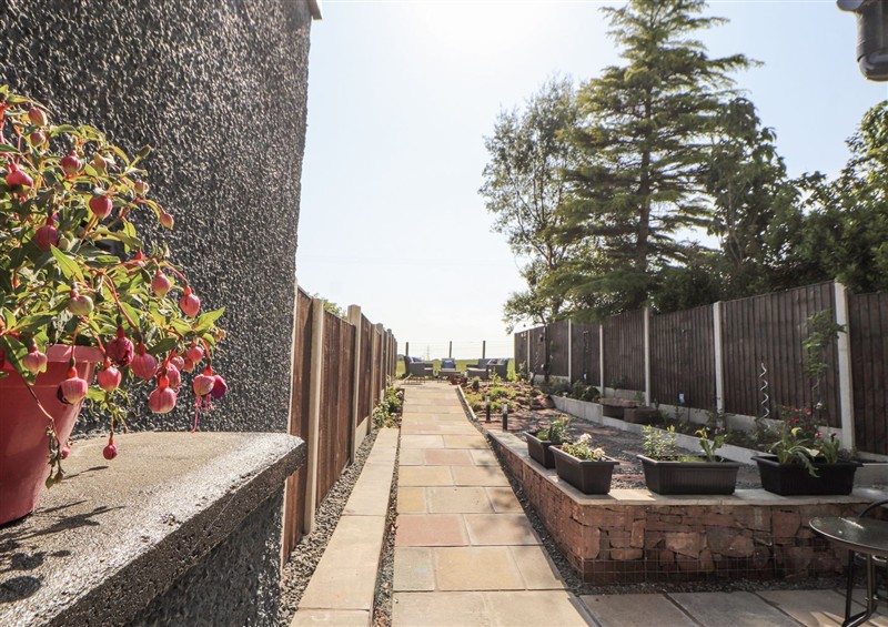 Enjoy the garden at 10 Keekle Terrace, Keekle near Cleator Moor