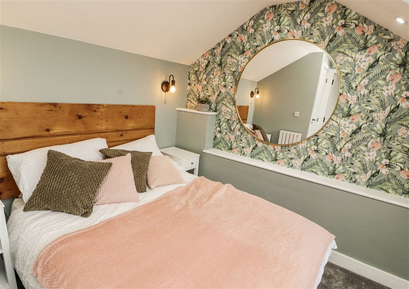 One of the bedrooms at 10 Keekle Terrace, Keekle near Cleator Moor