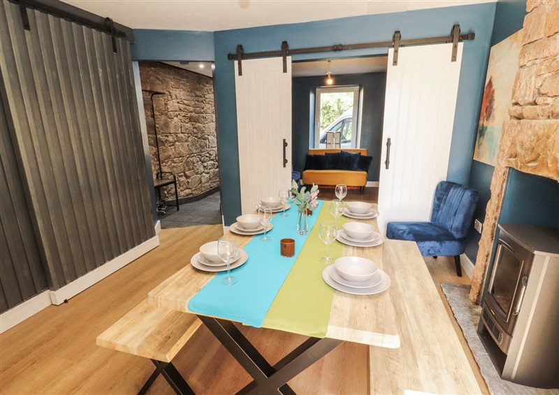 This is the dining room at 10 Keekle Terrace, Keekle near Cleator Moor