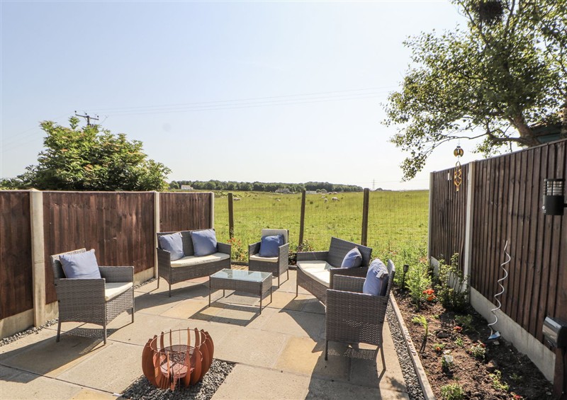 This is the garden at 10 Keekle Terrace, Keekle near Cleator Moor