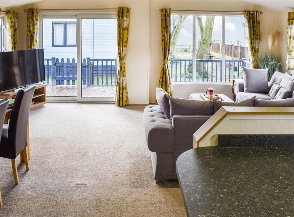 Living area at 10 Ocean Glade in Corton, Suffolk