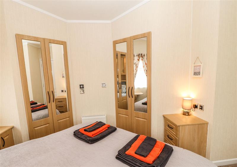 One of the bedrooms at 10 Poppy Lodge, Tunstall near Catterick