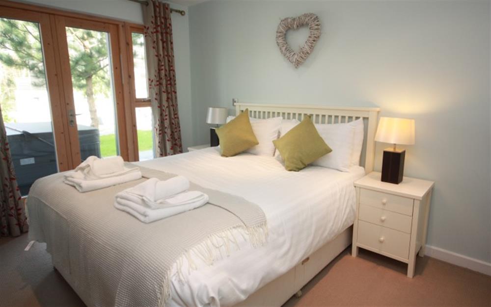 This is a bedroom at 10 Talland in Talland Bay