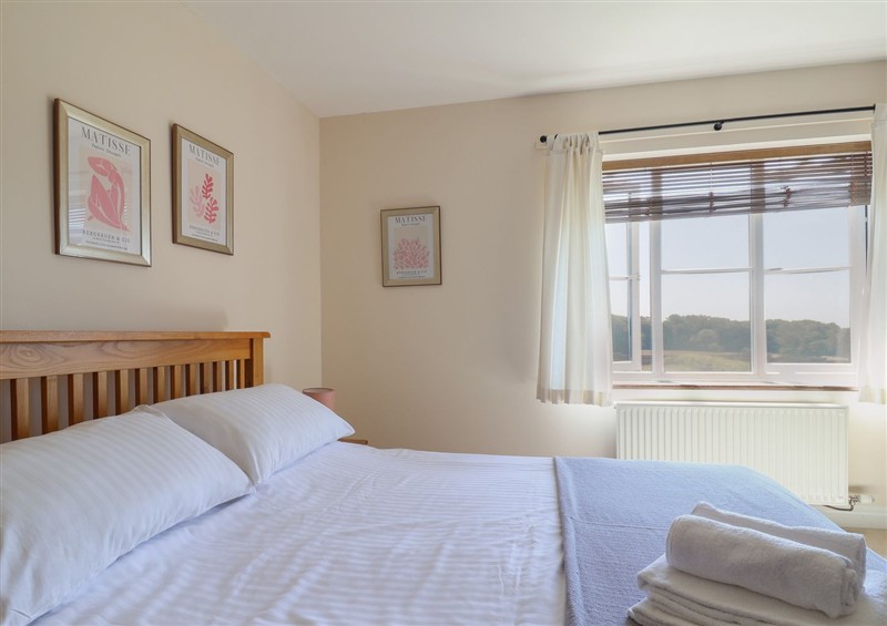 One of the bedrooms at 10 The Gardens, Rousdon near Lyme Regis