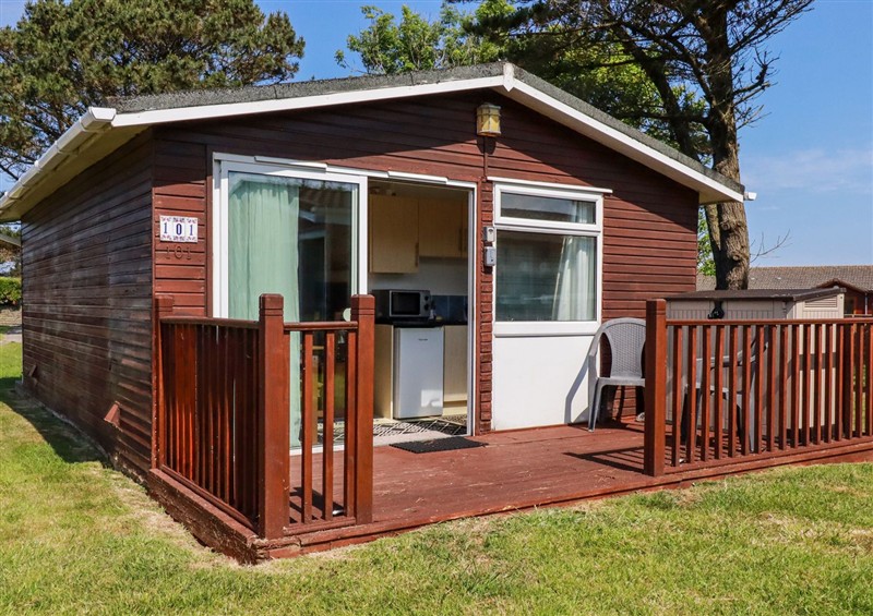 Outside 101 Atlantic Bays Holiday Park at 101 Atlantic Bays Holiday Park, Padstow