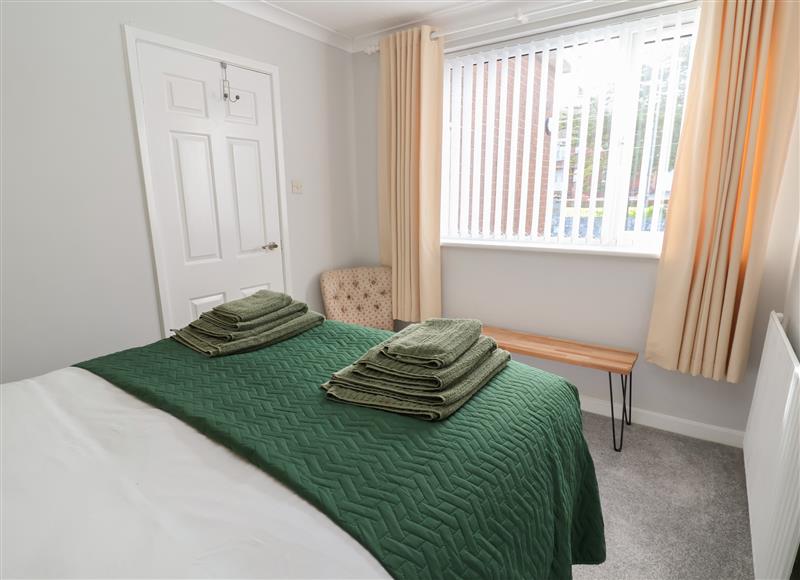 One of the bedrooms at 107 Gronant Road, Prestatyn