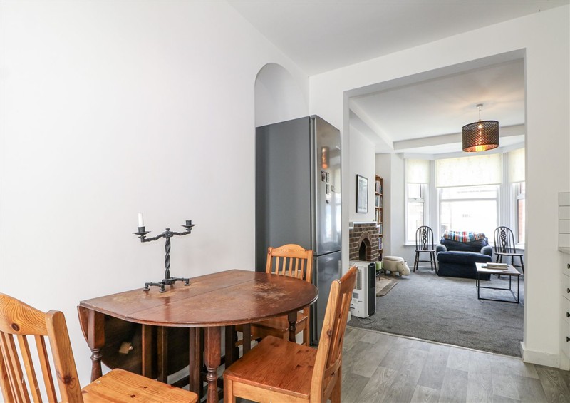 The dining room at 108 Emmanuel Road, Hastings