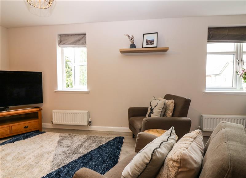 The living area at 11 Ambleside Court, Banchory
