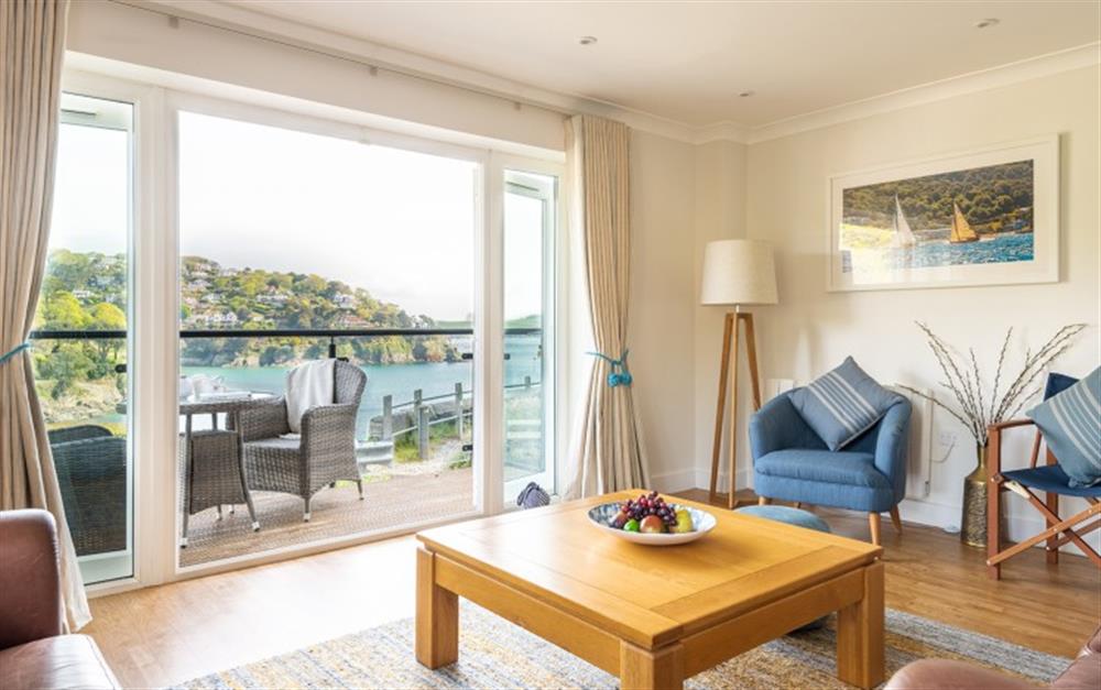 The views from the lounge and balcony at 11 Bolt Head in Salcombe