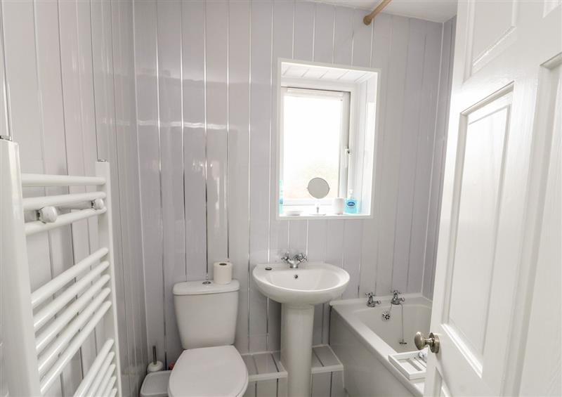 This is the bathroom at 11 Bro Celyn, Tyn Lon near Llangefni