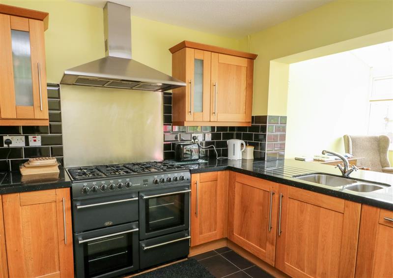 This is the kitchen at 11 Bro Celyn, Tyn Lon near Llangefni