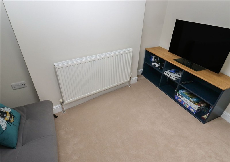 The living room at 11 Bronte Street, Haworth
