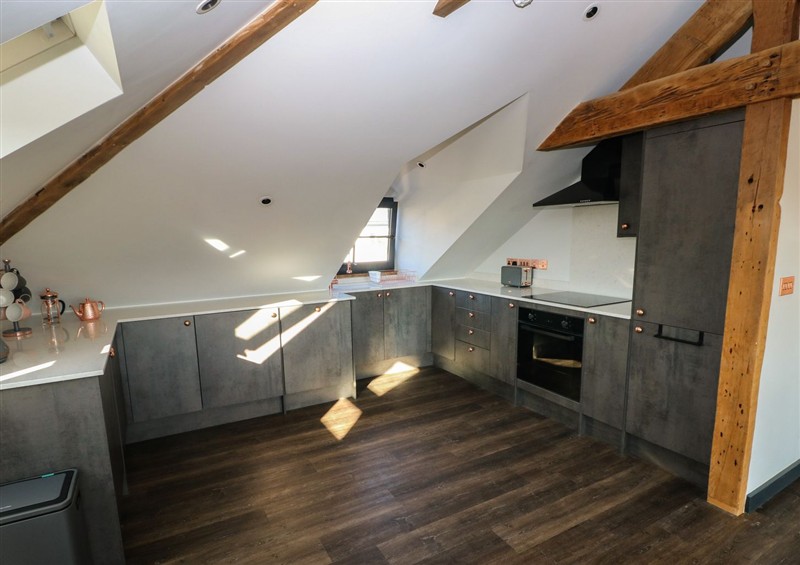 Kitchen at 11 Brython Place, Tenby