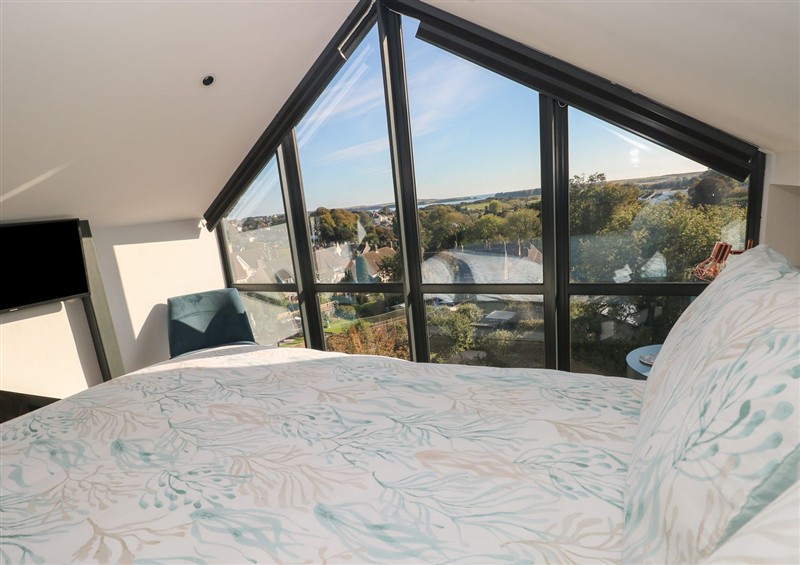 This is a bedroom at 11 Brython Place, Tenby