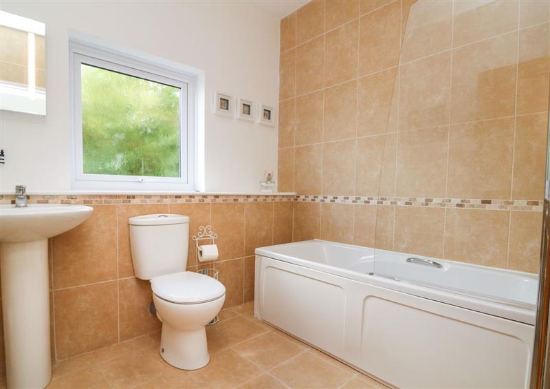 This is the bathroom at 11 Cove View Apartments, Ilfracombe
