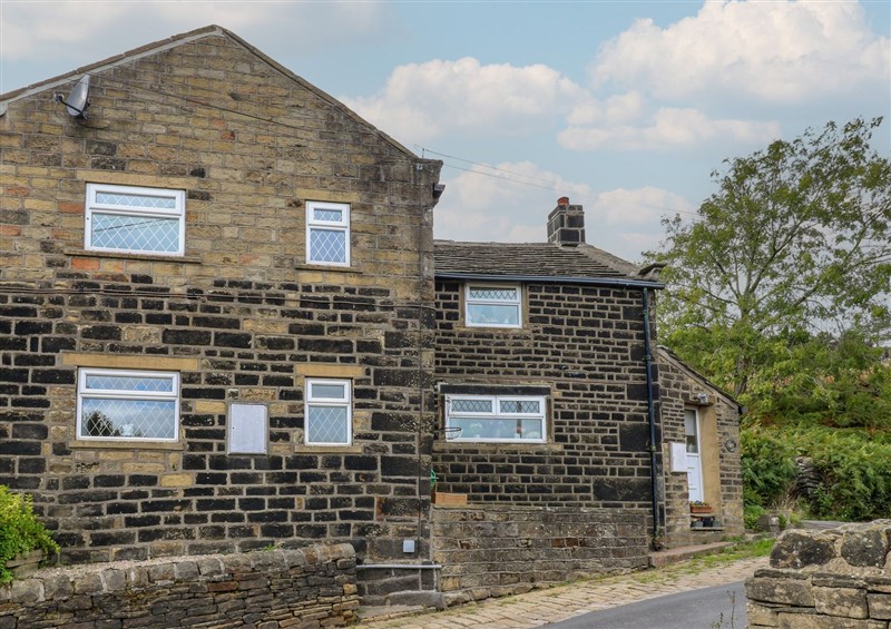 Outside 11 Hollin Well Cottage at 11 Hollin Well Cottage, Sowerby Bridge