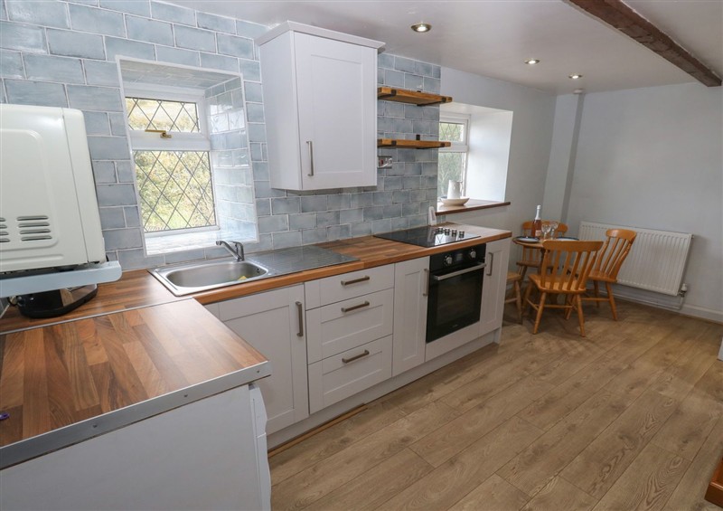 The kitchen at 11 Hollin Well Cottage, Sowerby Bridge