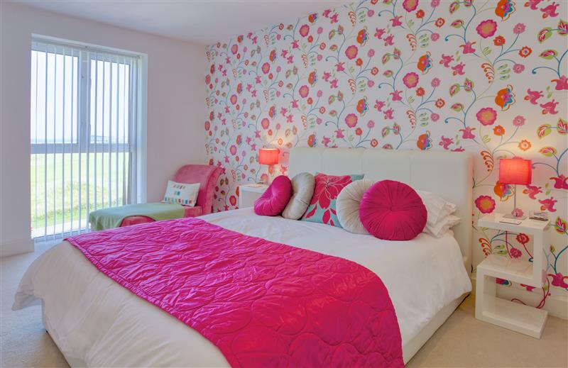 One of the bedrooms at 11 Ocean Gate, Cornwall