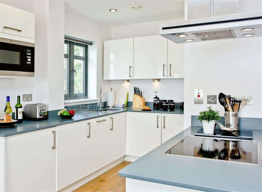 Well appointed fitted kitchen at 11 Ocean Point Penthouse in , Saunton & Braunton
