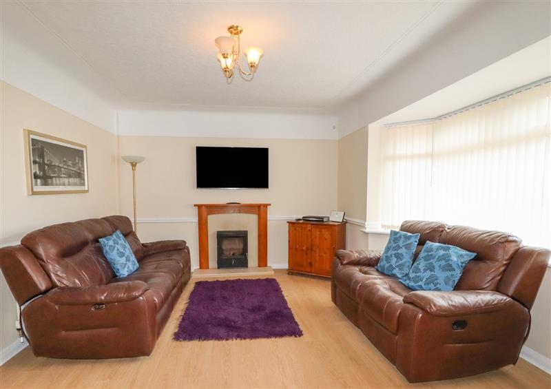 The living room at 11 Overdale Avenue, Heswall