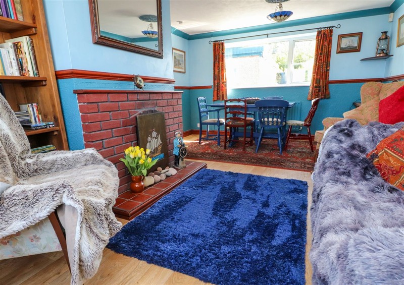The living area at 11 Penygroes, Llanddeusant