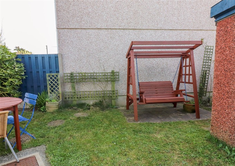 This is the garden at 11 Penygroes, Llanddeusant
