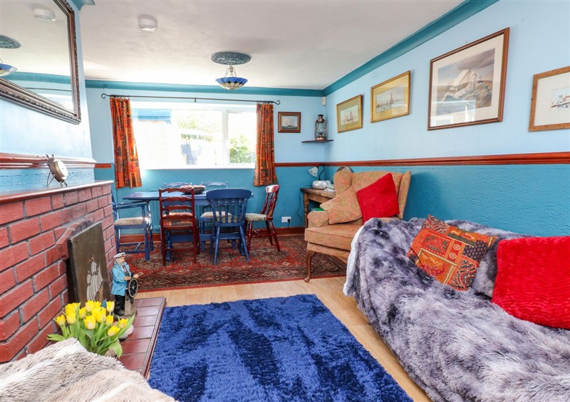 This is the living room at 11 Penygroes, Llanddeusant
