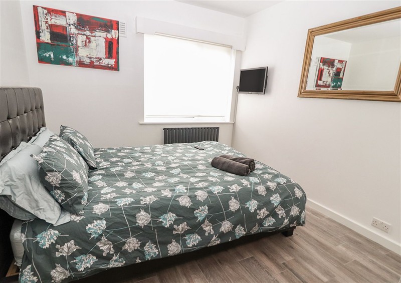 One of the bedrooms at 11 Seabreeze, Llandudno