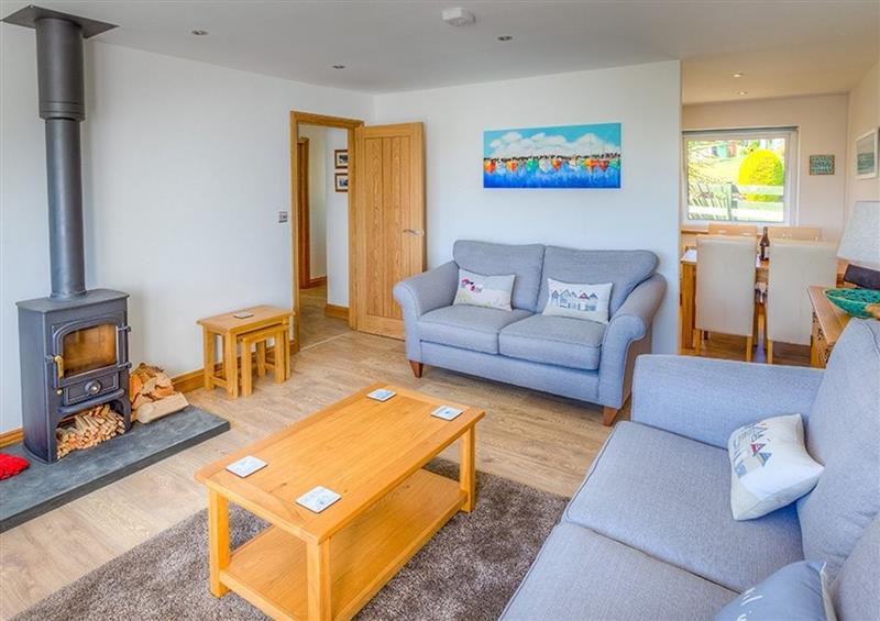 This is the living room at 118 Cae Du, Abersoch