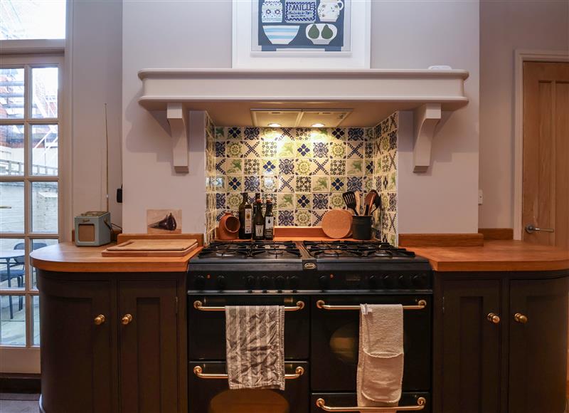 The kitchen at 11a Market Cross Place, Aldeburgh