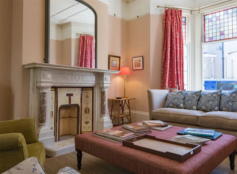 Welcoming living room at 12 Arthur Road in Cliftonville, England
