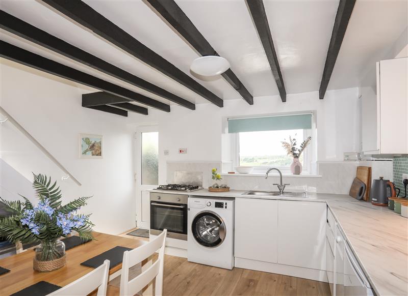 This is the kitchen at 12 Brynffynnon, Y Felinheli