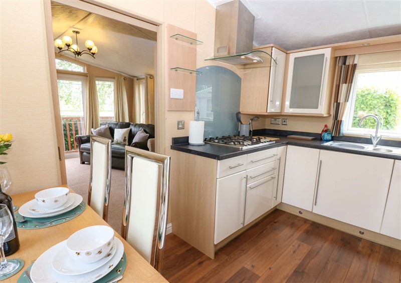 The kitchen at 12 Field View, High Hesket