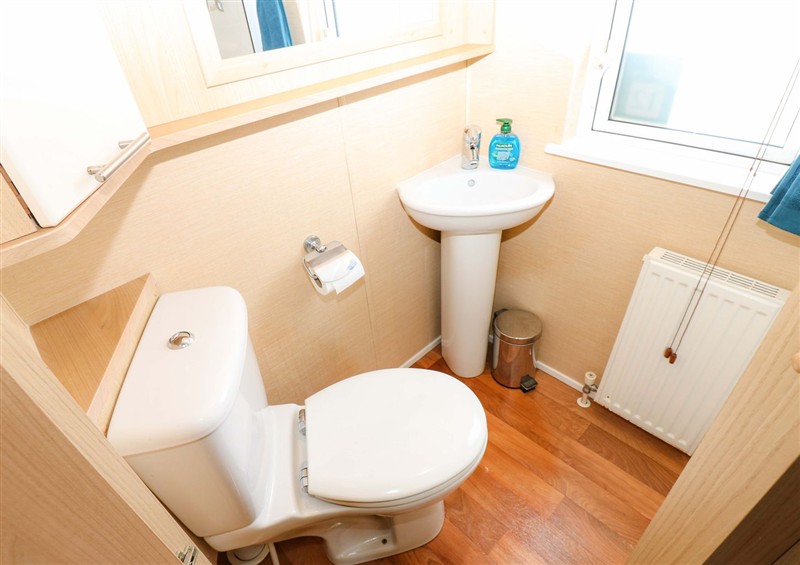 This is the bathroom at 12 Field View, High Hesket