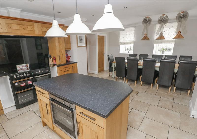 This is the kitchen at 12 Malthall, Llanrhidian