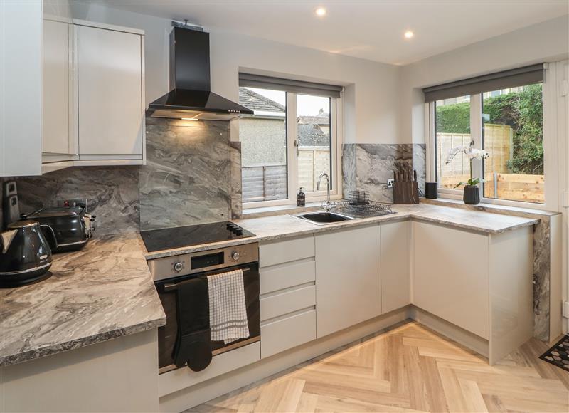 The kitchen at 12 Merefell Road, Bolton Le Sands