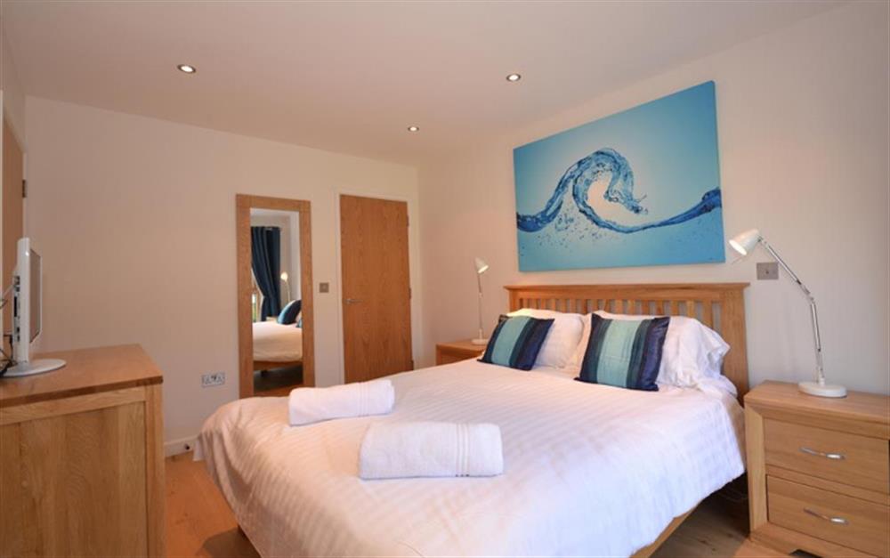 Another view of the master bedroom at 12 Talland in Talland Bay