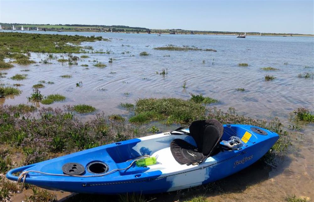 Kayaking - Scolt Head Island is a great place to stop off at 12 The Close, Brancaster Staithe near Kings Lynn