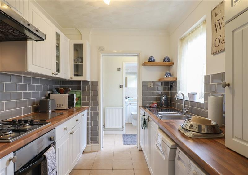 This is the kitchen at 122 Morton Road, Lowestoft
