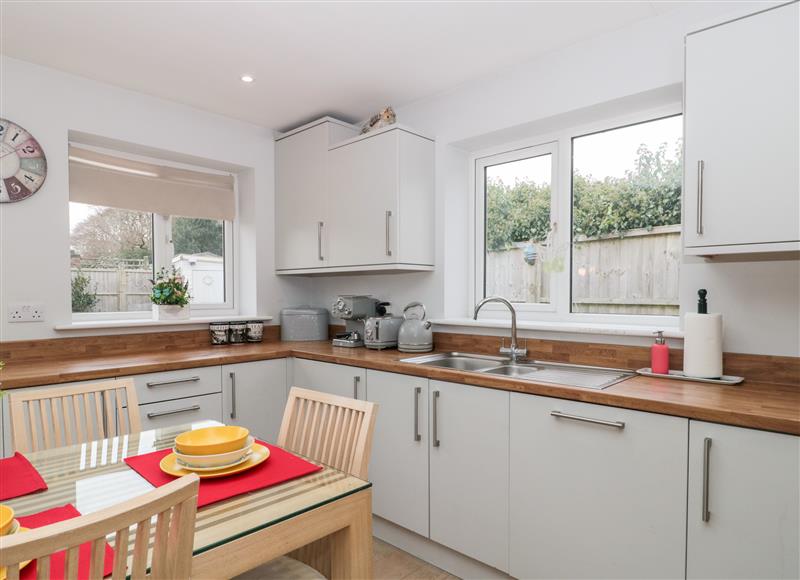 The kitchen at 12A Stanley Road, Highcliffe