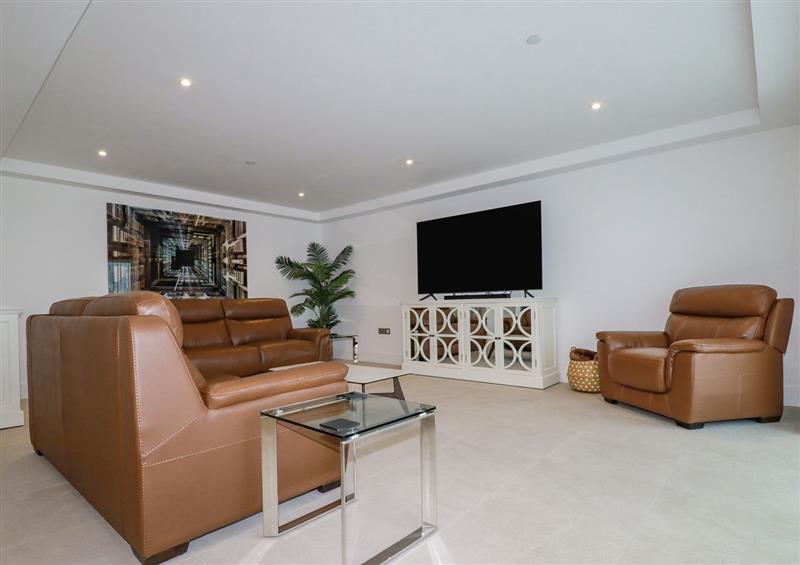 Relax in the living area at 13 Cliff Edge, Newquay