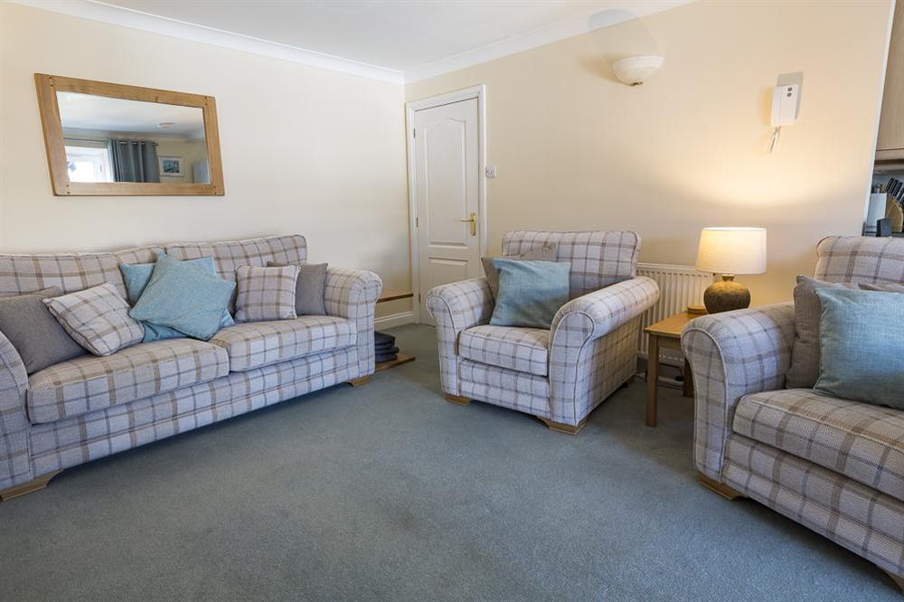 Comfortably furnished sitting room