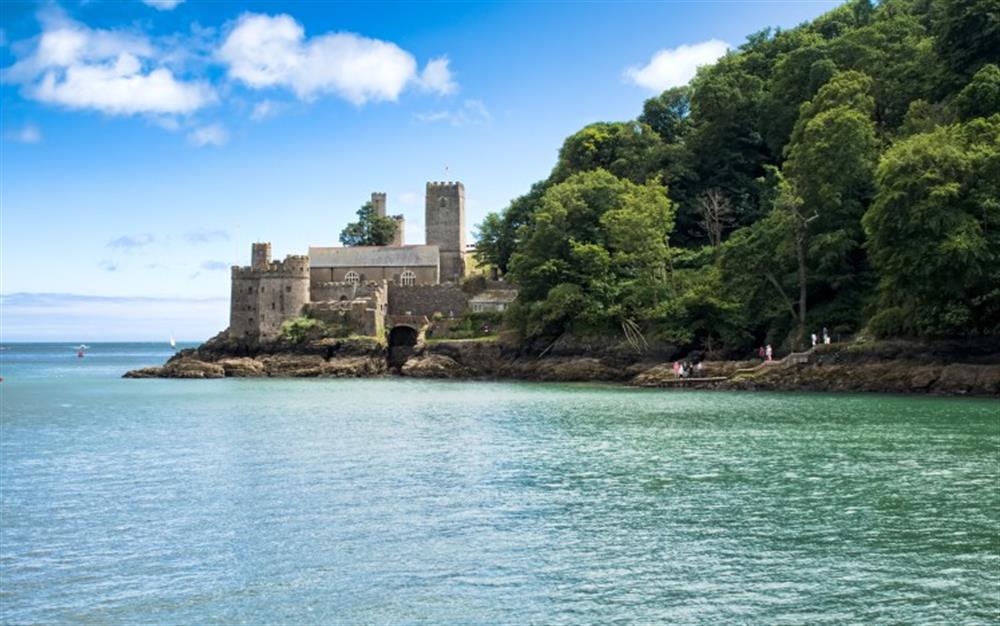 Dartmouth castle from the river. at 13 Duke Street in Dartmouth