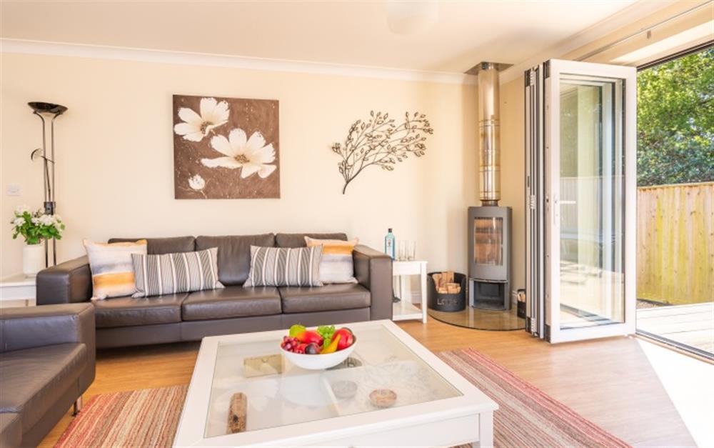 Bright and airy lounge with Smart TV at 13 Foxglove Way in West Bay