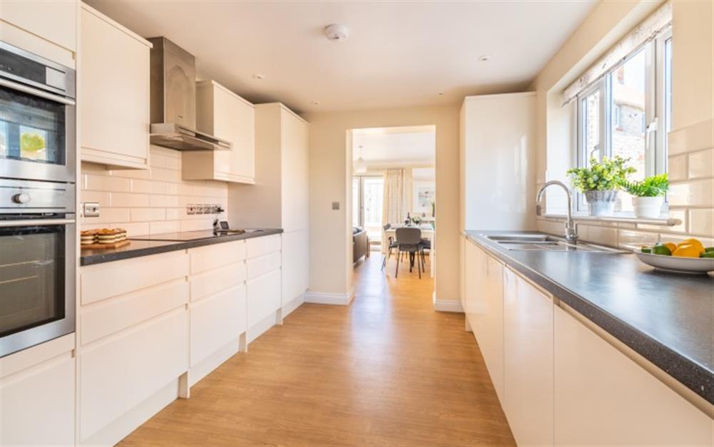 Well equipped modern kitchen at 13 Foxglove Way in West Bay
