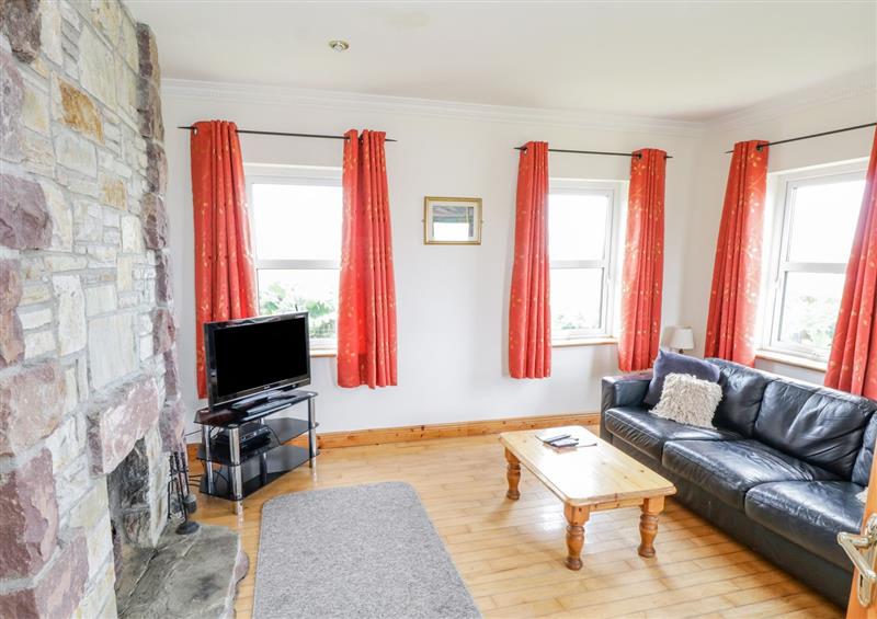Enjoy the living room at 13 Trawmore Cottages, Keel