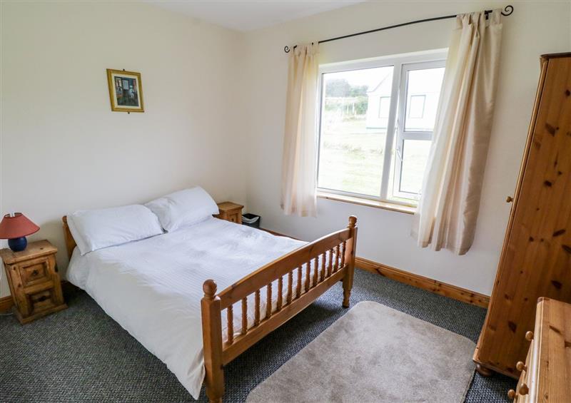 One of the bedrooms at 13 Trawmore Cottages, Keel