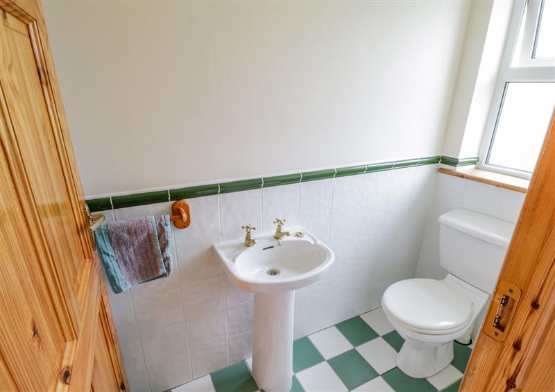 This is the bathroom at 13 Trawmore Cottages, Keel